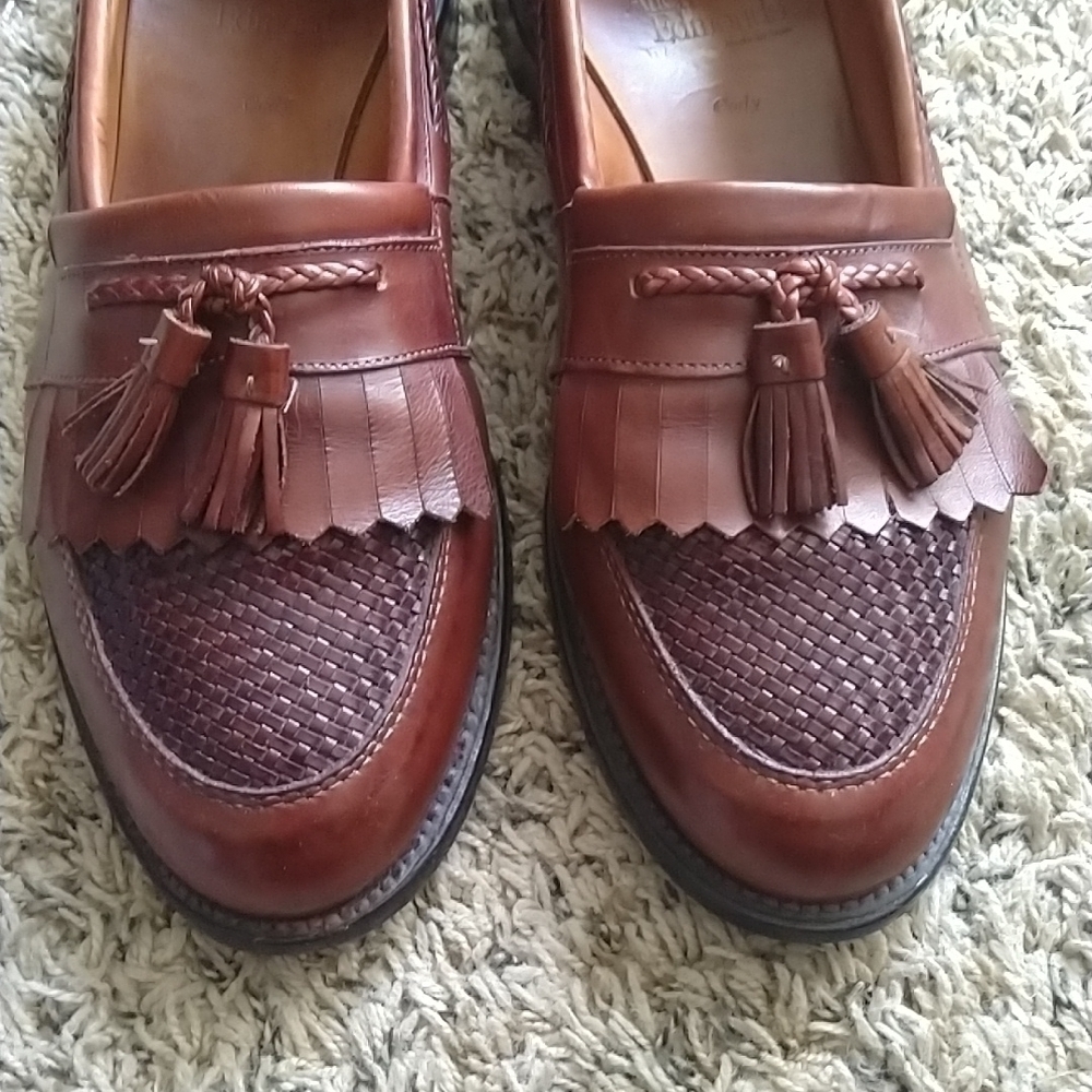 Allen Edmonds Cody Chili Tassel Loafer sz 10 - Picture 3 of 9